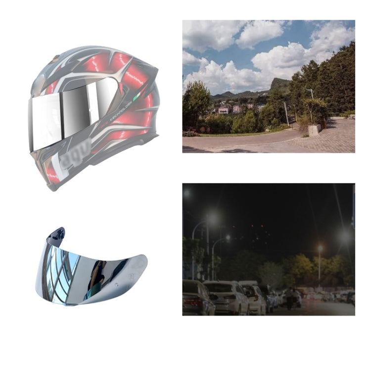 Visiera casco moto antivento anti-UV per AGV K1 K3SV K5
