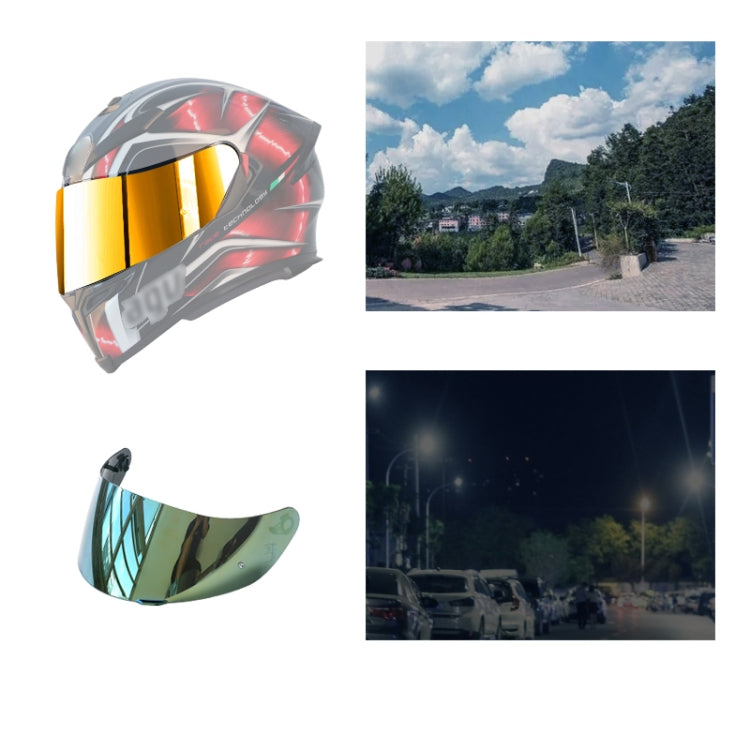 Visiera casco moto antivento anti-UV per AGV K1 K3SV K5