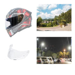 Visiera casco moto antivento anti-UV per AGV K1 K3SV K5