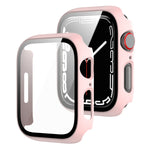 Custodia vetro temperato per Apple Watch Series 7-9 41-45mm