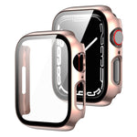 Custodia vetro temperato per Apple Watch Series 7-9 41-45mm