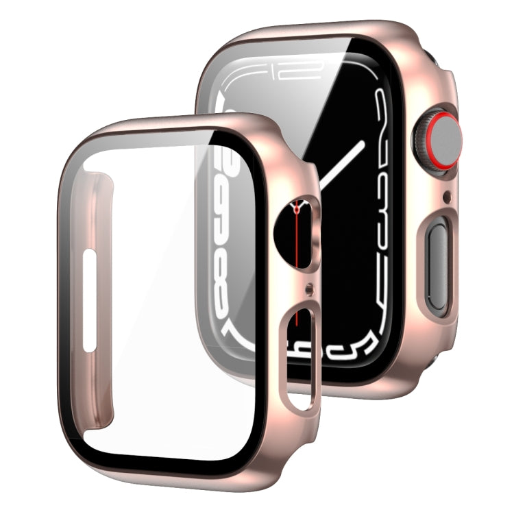 Custodia vetro temperato per Apple Watch Series 7-9 41-45mm