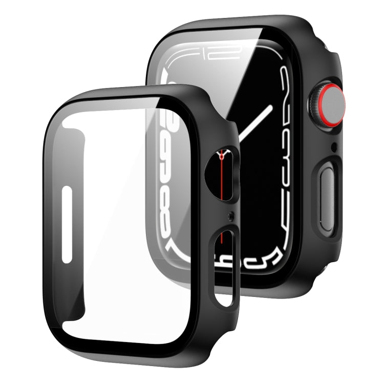 Custodia vetro temperato per Apple Watch Series 7-9 41-45mm