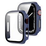 Custodia vetro temperato per Apple Watch Series 7-9 41-45mm