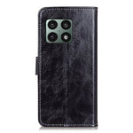 Custodia in pelle a conchiglia orizzontale con supporto per OnePlus 10 Pro