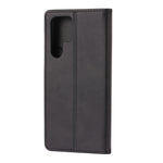 Custodia portafoglio in pelle con motivo Happy Cat per Galaxy S22