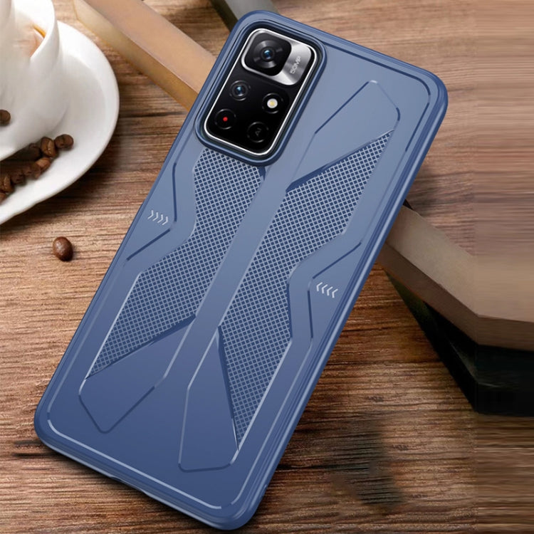 Custodia antiurto con raffreddamento per Xiaomi Redmi Note 11