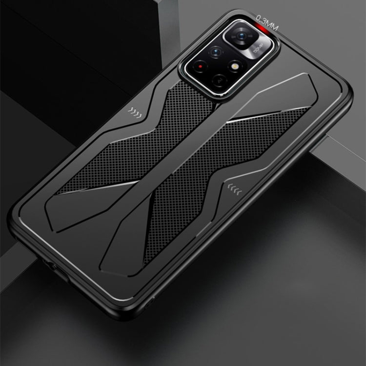 Custodia antiurto con raffreddamento per Xiaomi Redmi Note 11