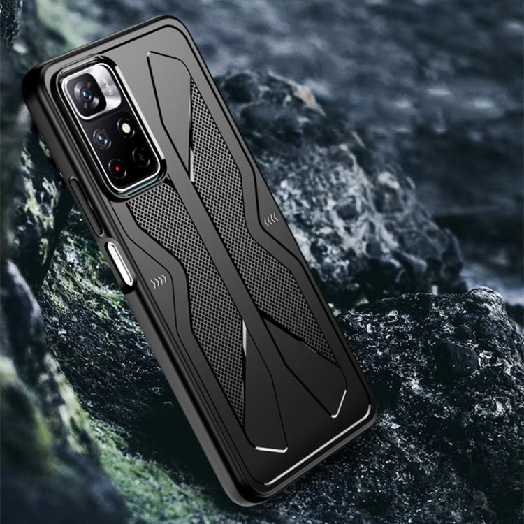 Custodia antiurto con raffreddamento per Xiaomi Redmi Note 11