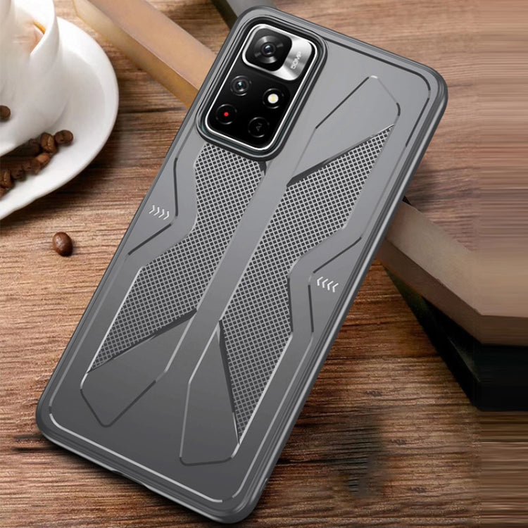 Custodia antiurto con raffreddamento per Xiaomi Redmi Note 11