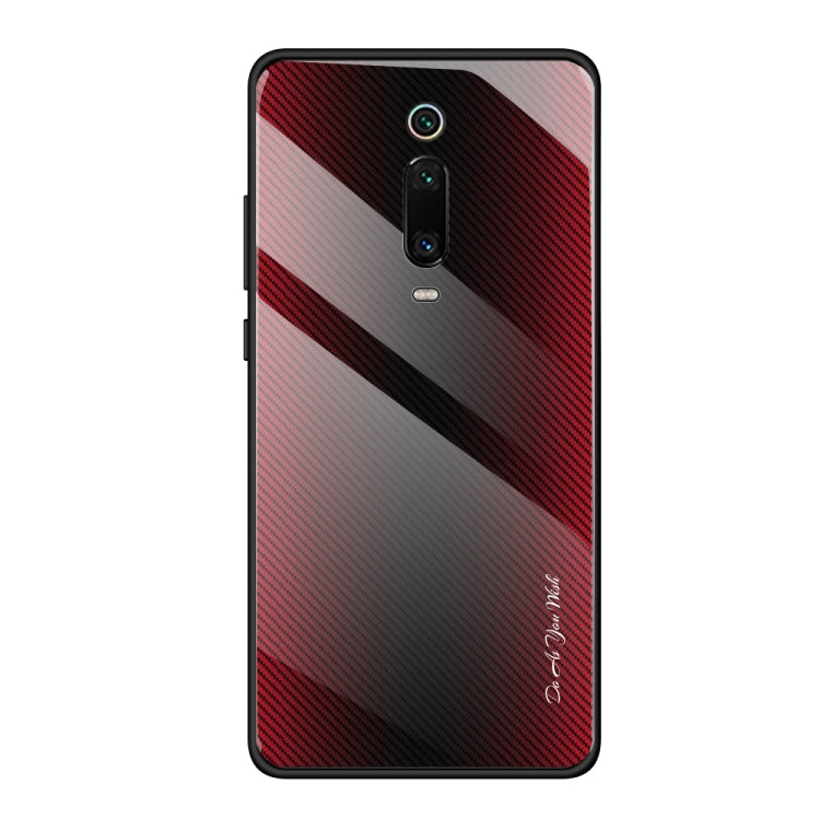 Custodia protettiva in vetro sfumato per Xiaomi Redmi Note 7