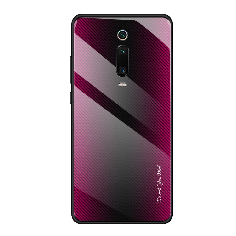 Custodia protettiva in vetro sfumato per Xiaomi Redmi Note 7