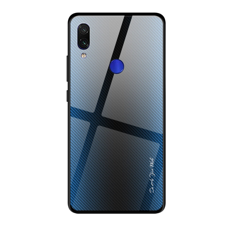 Custodia protettiva in vetro sfumato per Xiaomi Redmi Note 7