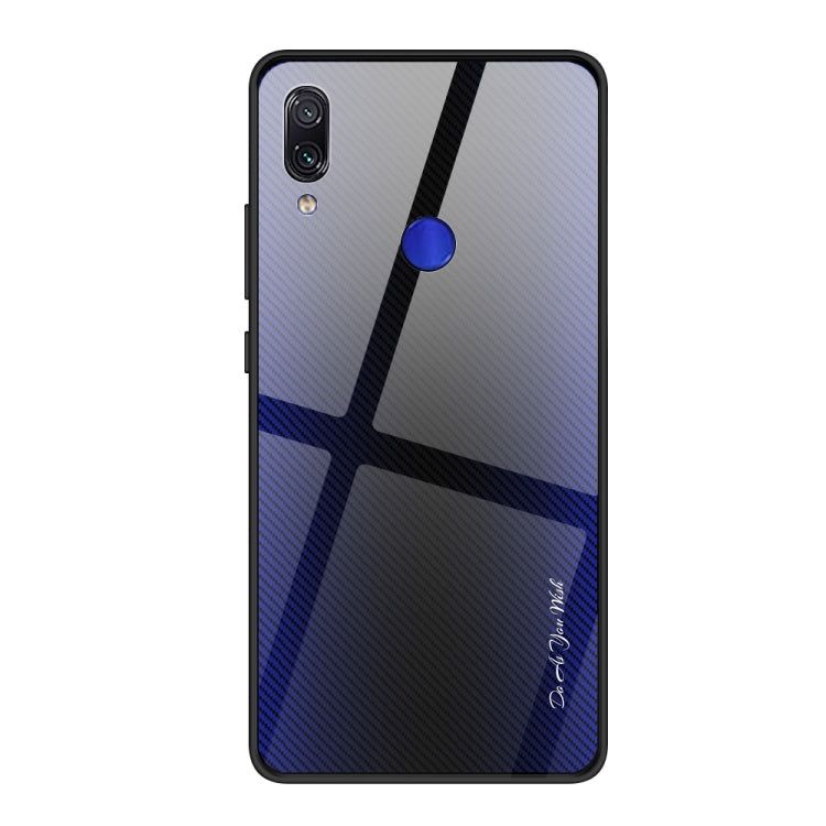 Custodia protettiva in vetro sfumato per Xiaomi Redmi Note 7