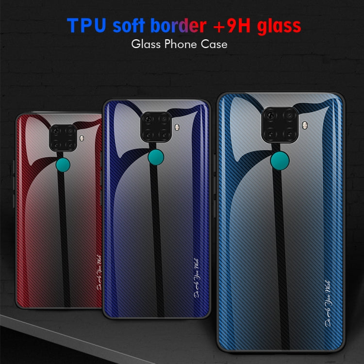 Custodia protettiva in vetro sfumato per Xiaomi Redmi Note 7