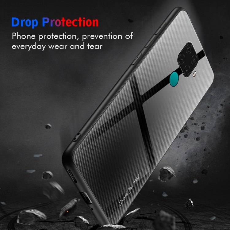 Custodia protettiva in vetro sfumato per Xiaomi Redmi Note 7