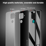 Custodia protettiva in vetro sfumato per Xiaomi Redmi Note 7