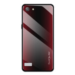 Custodia protettiva in vetro sfumato texture per OPPO F11 A9 A33 A57 A39 F3