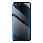 Custodia protettiva in vetro sfumato texture per OPPO F11 A9 A33 A57 A39 F3