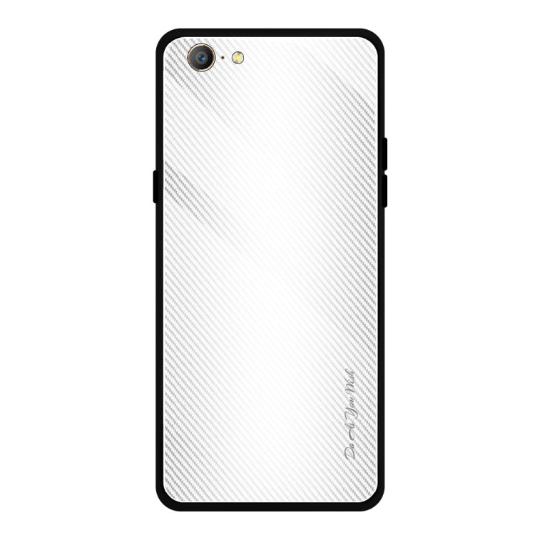 Custodia protettiva in vetro sfumato texture per OPPO F11 A9 A33 A57 A39 F3