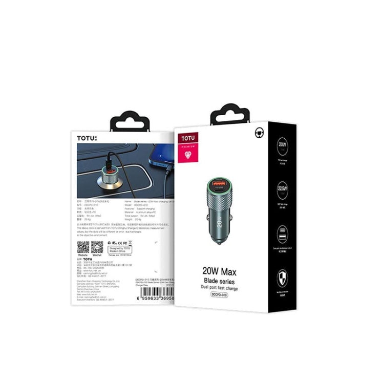 Caricabatterie auto Totudesign Blade Series 20W