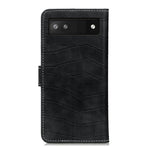 Custodia in pelle a conchiglia con supporto per Google Pixel 6a