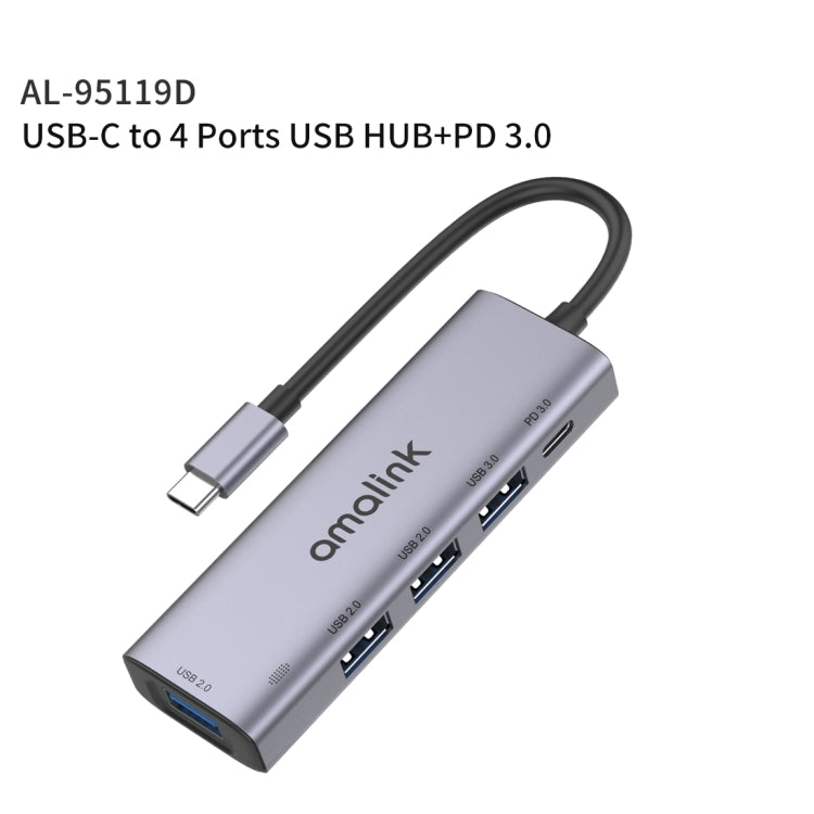 Docking station USB-C 4 porte con Power Delivery 85W