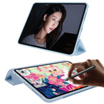 Custodia per tablet in pelle a nido d'ape opaca con staffa ripiegabile per