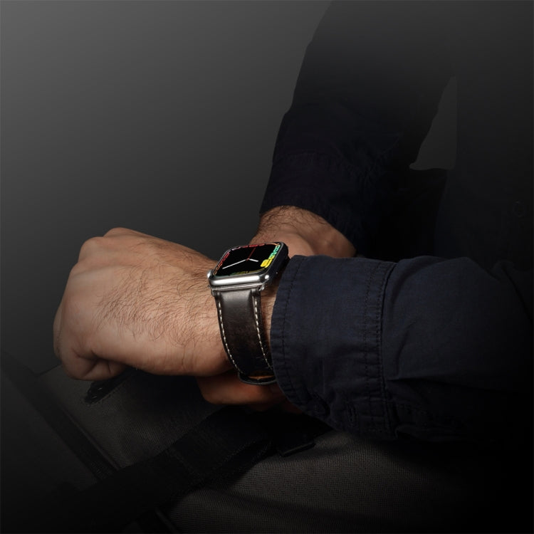 Cinturino in pelle bovina per Apple Watch Series 5 40mm
