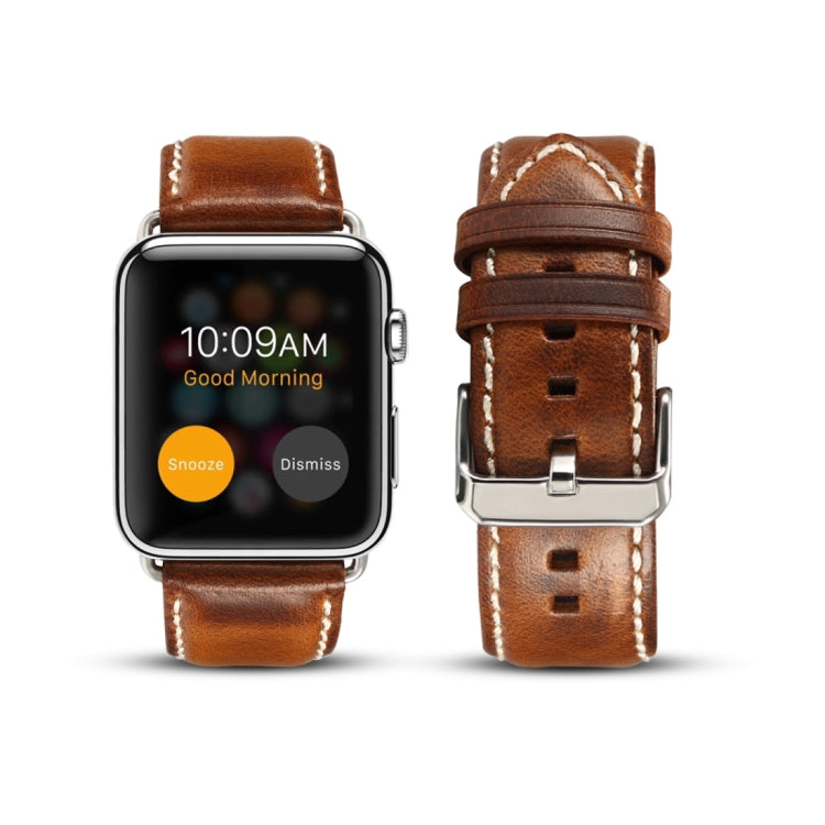 Cinturino in pelle bovina per Apple Watch Series 5 40mm