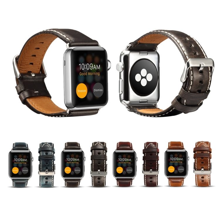 Cinturino in pelle bovina per Apple Watch Series 5 40mm