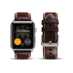 Cinturino in pelle bovina per Apple Watch Series 5 40mm