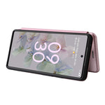 Custodia in pelle con vibrazione orizzontale magnetica per Google Pixel 6a