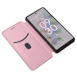 Custodia in pelle con vibrazione orizzontale magnetica per Google Pixel 6a