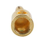 Spina audio con testa a banana da 4 mm placcata in oro
