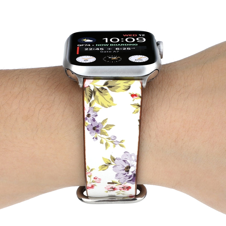 Cinturino floreale per Apple Watch Series 5 e altri modelli