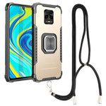 Custodia in lega di alluminio e TPU con cordino per Xiaomi Redmi Note 9S / Note