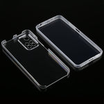Custodia trasparente doppia faccia in PC TPU per Xiaomi Redmi Note 11 Pro