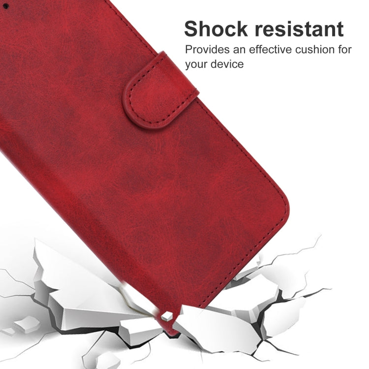 Custodia in pelle rossa per Ulefone Armor 12 5G / 12S