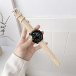 Cinturino in pelle per Samsung Galaxy Watch4 40mm/44mm