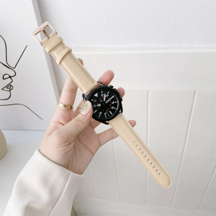 Cinturino in pelle per Samsung Galaxy Watch4 40mm/44mm