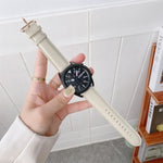 Cinturino in pelle per Samsung Galaxy Watch4 40mm/44mm
