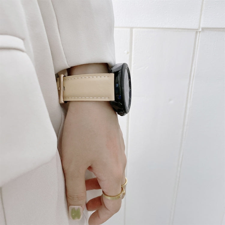 Cinturino in pelle per Samsung Galaxy Watch4 40mm/44mm