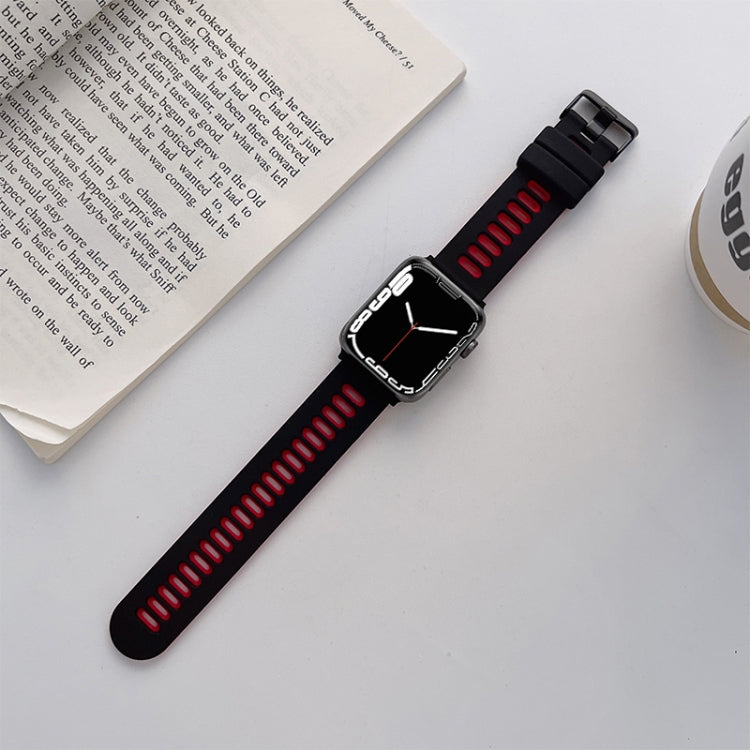 Cinturino in silicone per la serie Apple Watch, 7 41mm / 6&SE&5&4 40mm / 3&2&1 38mm, 7 45mm / 6&SE&5&4 44mm / 3&2&1 42mm