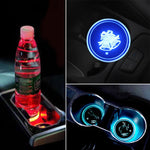 Caricatore USB Auto con Luce LED Atmosfera in Acrilico
