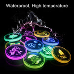 Caricatore USB Auto con Luce LED Atmosfera in Acrilico