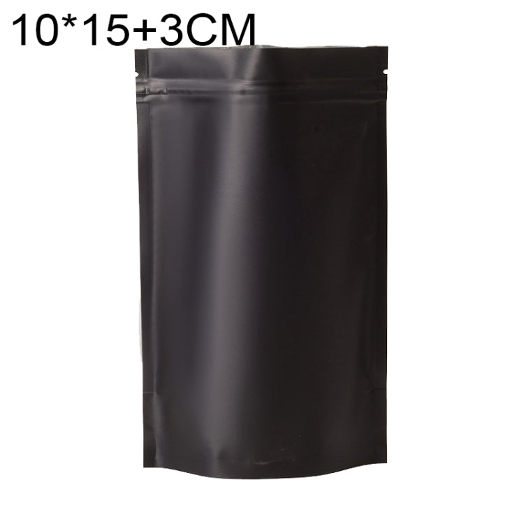 100 buste stand-up in alluminio opaco 10x15+3cm e 12x20+4cm
