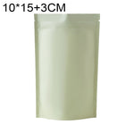 100 buste stand-up in alluminio opaco 10x15+3cm e 12x20+4cm