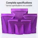 100 buste stand-up in alluminio opaco 16x24+4cm