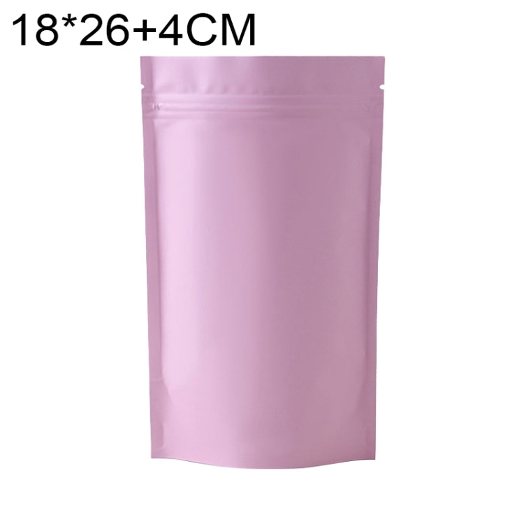 100 buste stand-up in alluminio opaco 16x24+4cm